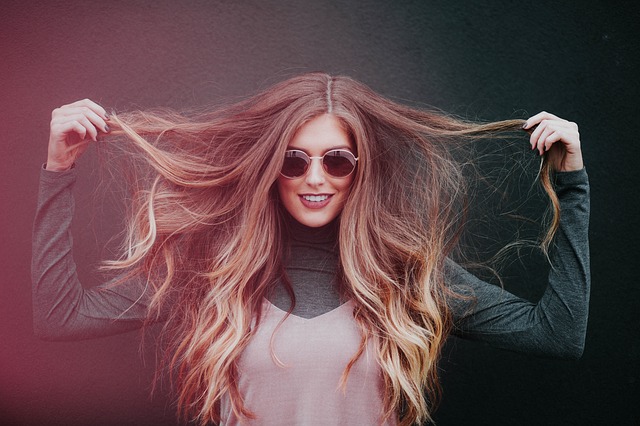 Clip in hair